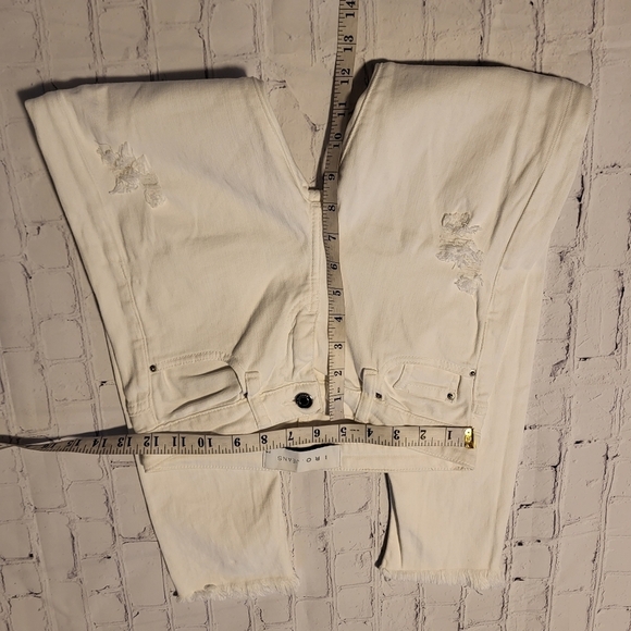 IRO Jarod cropped distressed low-rise skinny jeans Size 24 - Picture 9 of 12